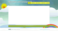 Desktop Screenshot of mountainlakecampgroundva.com